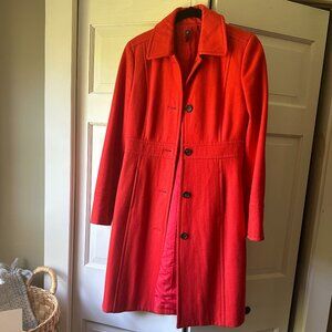 JCrew Factory Long Peacoat - Sz 2